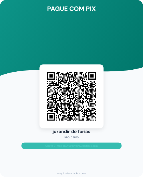 FAÇA UMA DOAÇÃO PIX EM QUALQUER VALOR