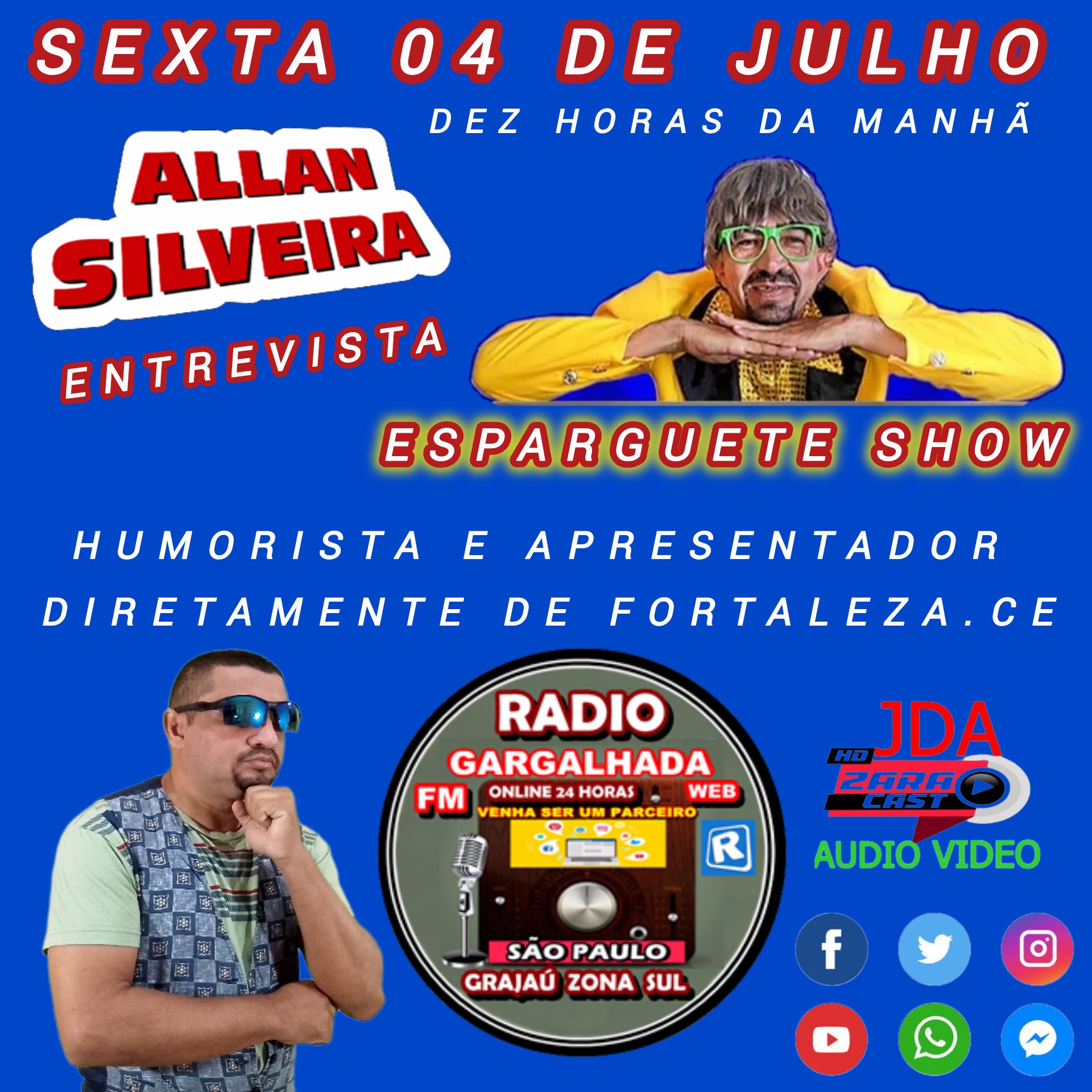 OUÇA EM QUALQUER LUGAR DO MUNDO CLICK AQUI