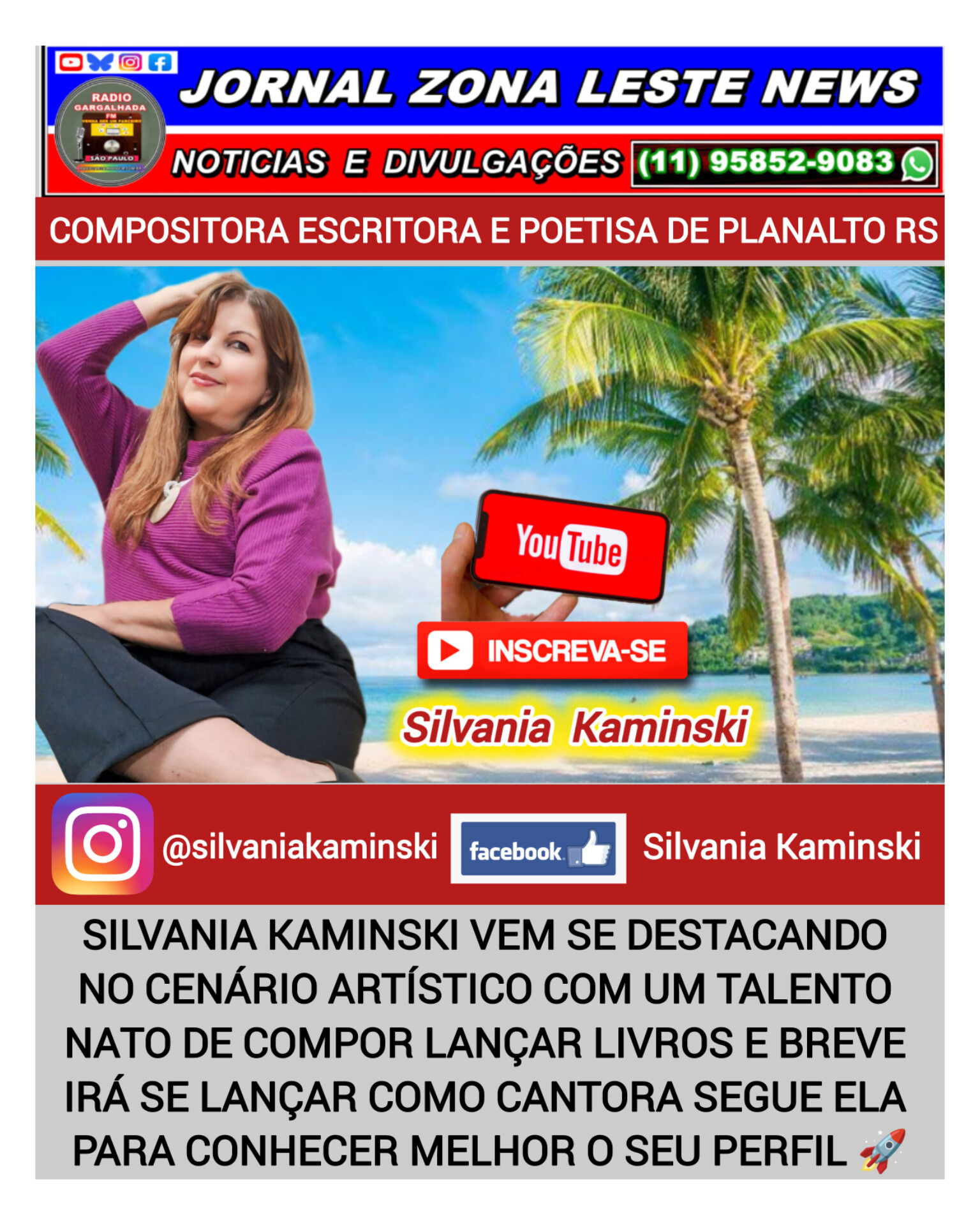 CONHEÇA SILVANIA  KAMINSKI