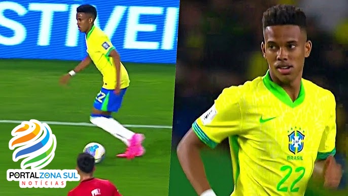 ESTEVÃO CRAQUE DE JOGO PEQUENO JÁ  MOSTROU ISSO