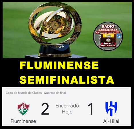 FLUMINENSE ESTA NA SEMIFINAL DO SUPER MUNDIAL