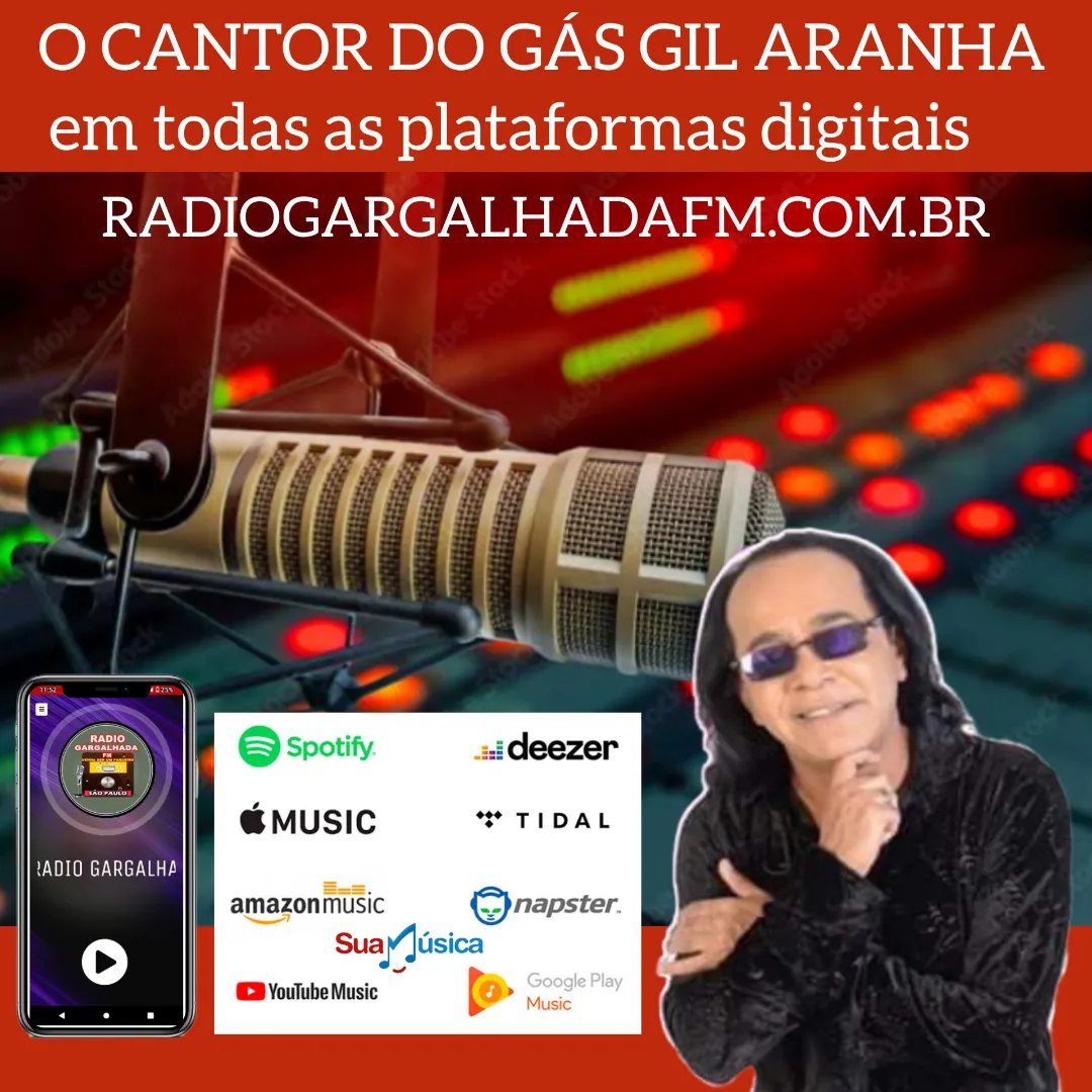 CANTOR GIL ARANHA O CANTOR DO GÁS