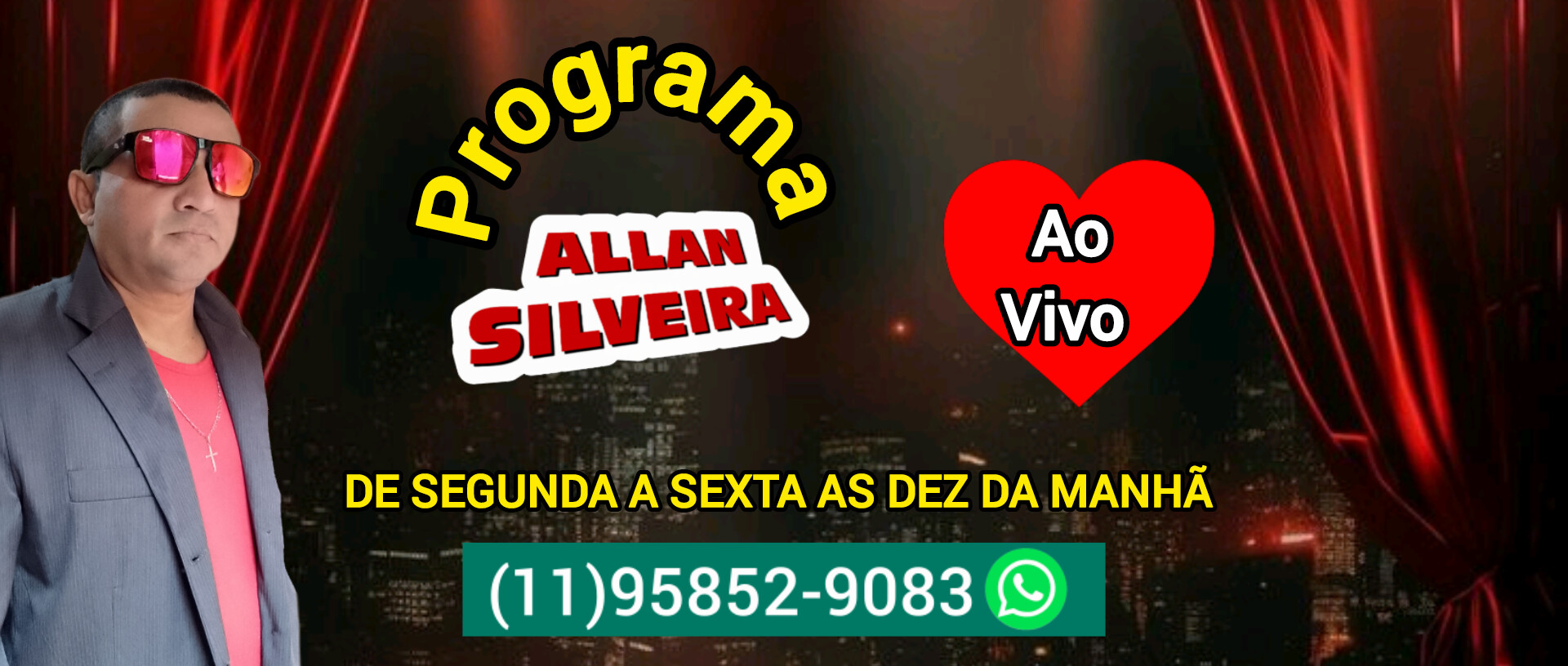 OUÇA EM QUALQUER LUGAR DO MUNDO CLICK AQUI