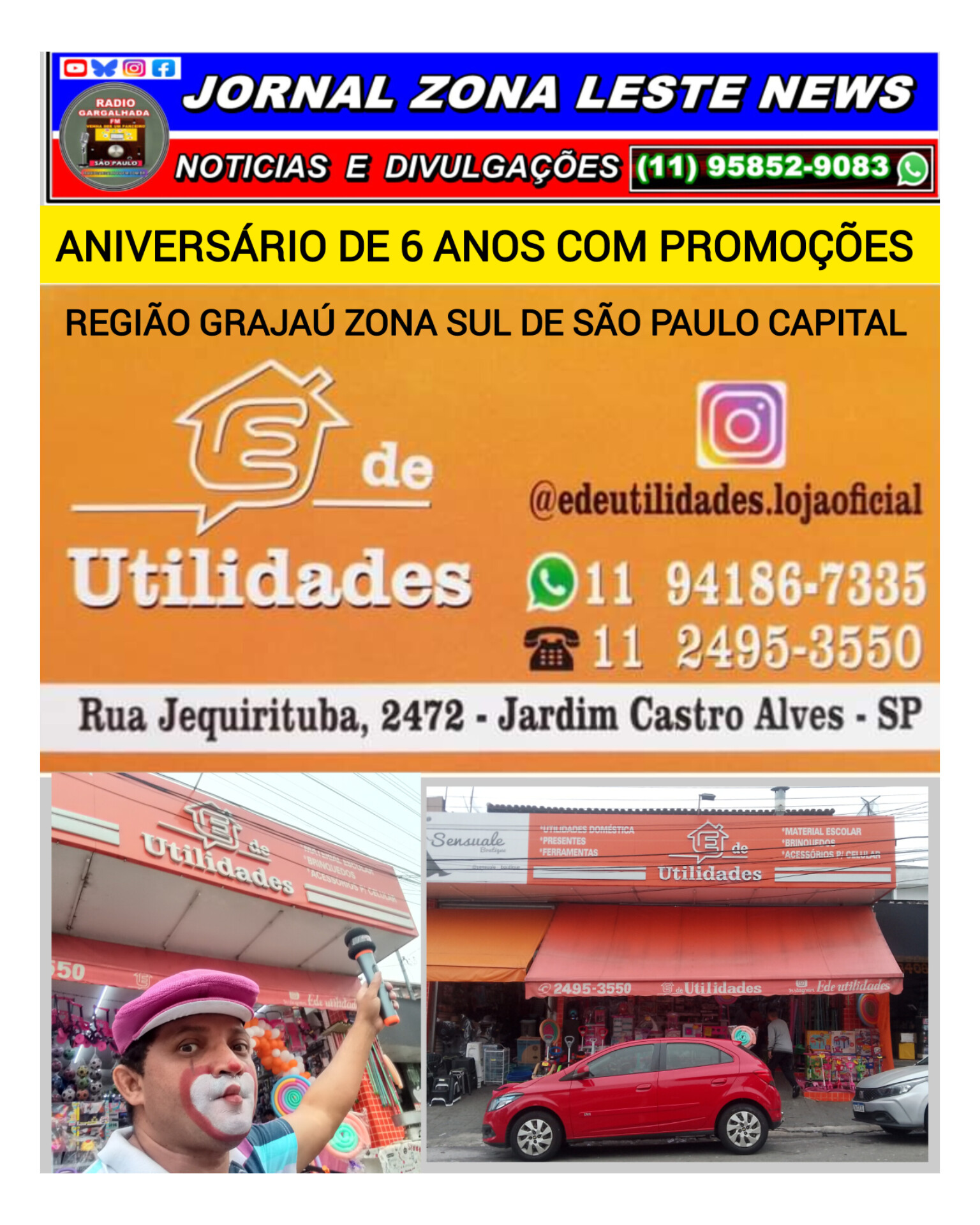 EDE UTILIDADES JD CASTRO ALVES GRAJAÚ