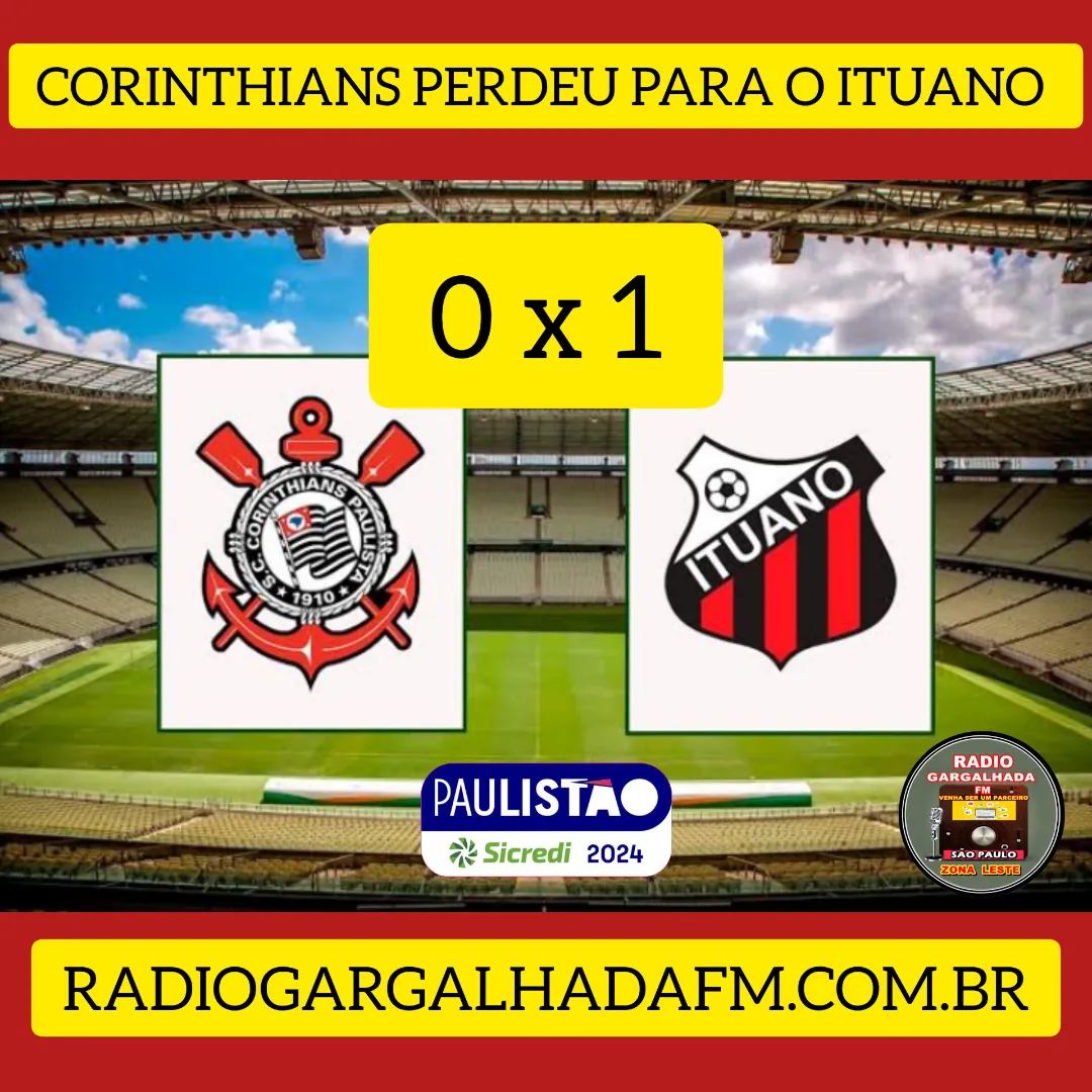 NOVA DIRETORIA FALA MUITO E NADA MUDA CORINTIHANS PERDE PARA ITUANO EM ITU SP